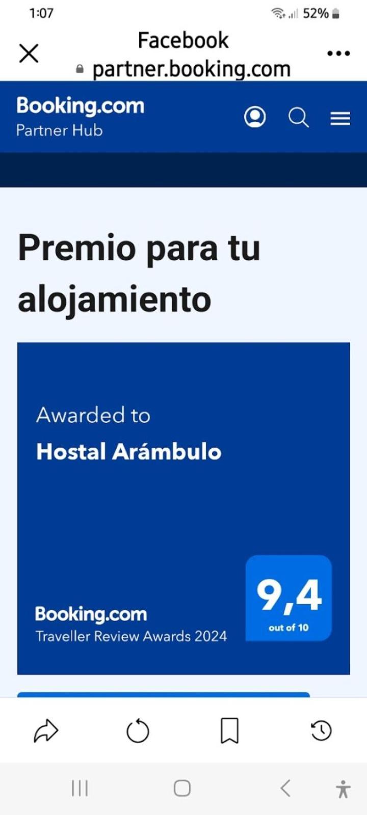 Hostal Arambulo Villavieja Ngoại thất bức ảnh
